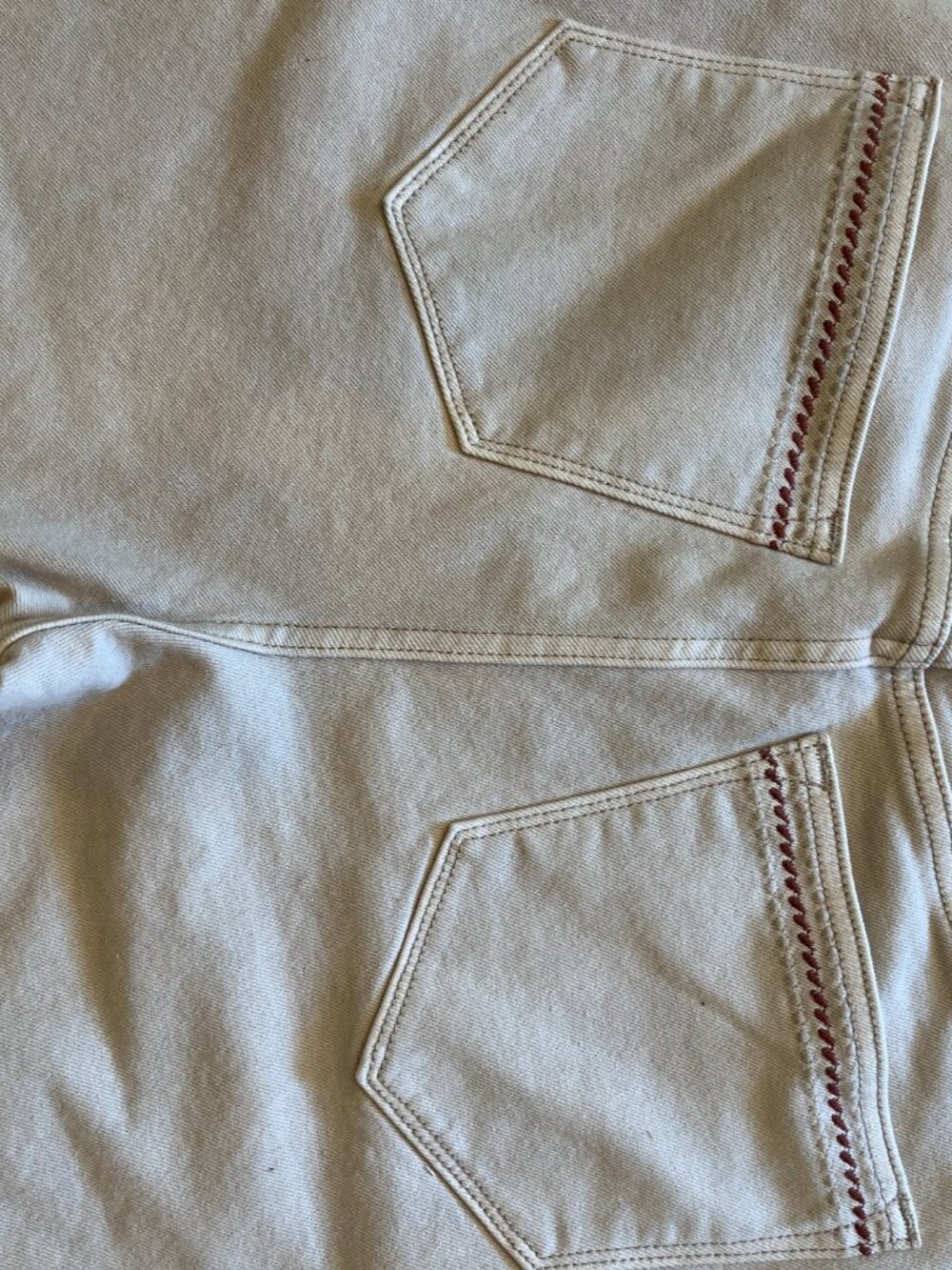 Driftwood Floral Embroidered Barrel Jeans - new with tag. Size 26 - Picture 8 of 9